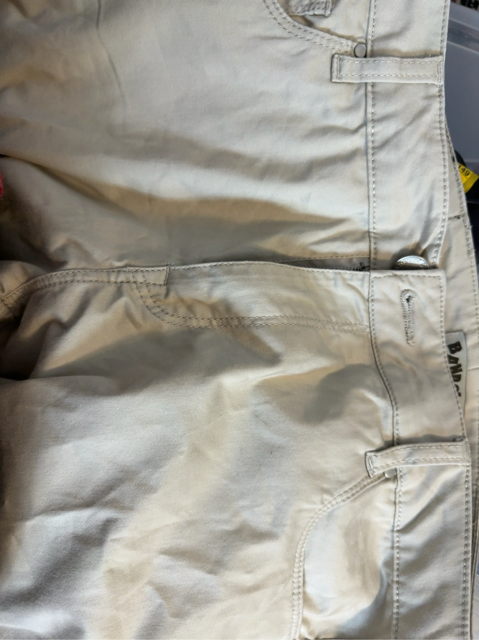 Beige Bandolli stretch cotton pants size 48 XL very good condition – photo 4